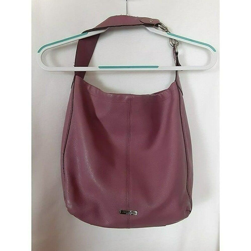 Coach Park Avery Pebbled Leather Hobo Shoulder Bag Purse Tote